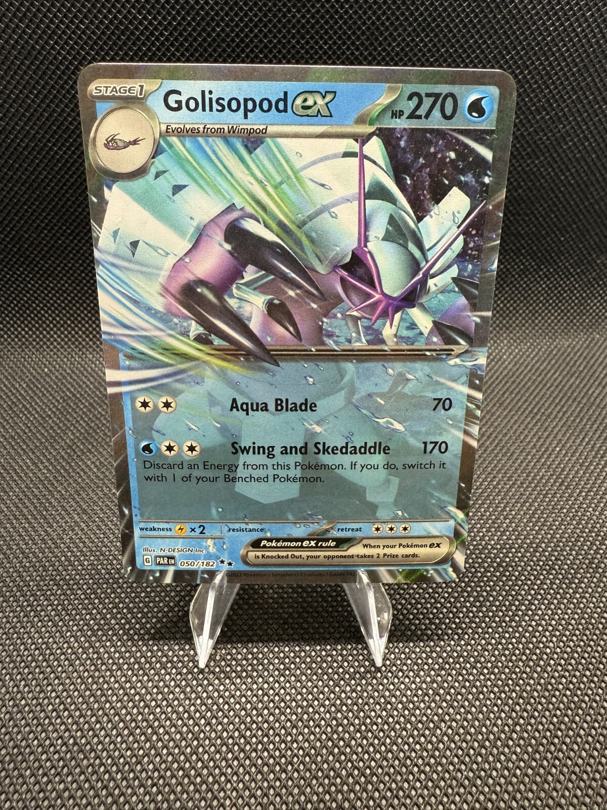 Golisopod ex | 050/182 | Pokemon | Paradox Rift | 50% off 2nd Card