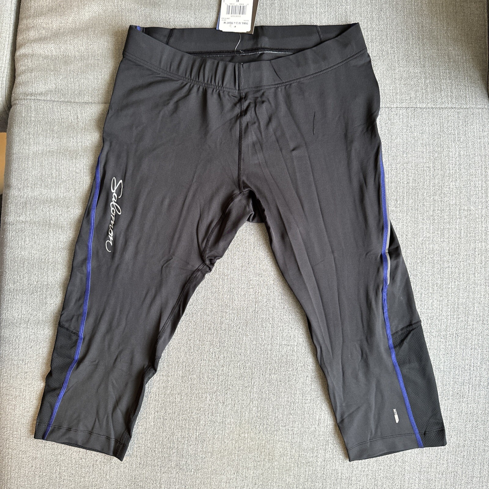 SALOMON TRAIL IV 3 4 TIGHT WMN BLK BLU XL (9229)