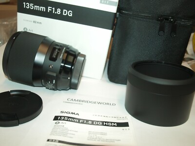 Buy Sigma 135 mm F1.8 DG HSM Art Lens for Sony E-Mount online | eBay