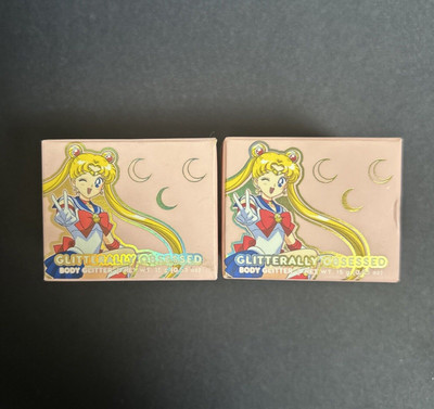 Sailor Moon x ColourPop Moonlight Legend and Moon Prism Power Obsessed Glitter