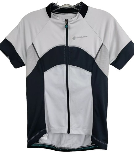 Maillot Cyclisme Femme Hincapie - Manches Courtes, Bleu, Fermeture éclair Intégrale - Taille S