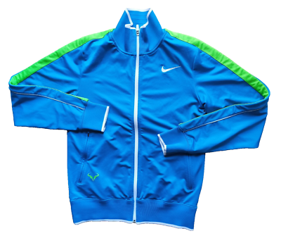 希少　NIKE Rafael Nadal テニス　ジャケット Nike Rafael Nadal 2012 Australian Open Jacke Tennis Jacket blau Sz