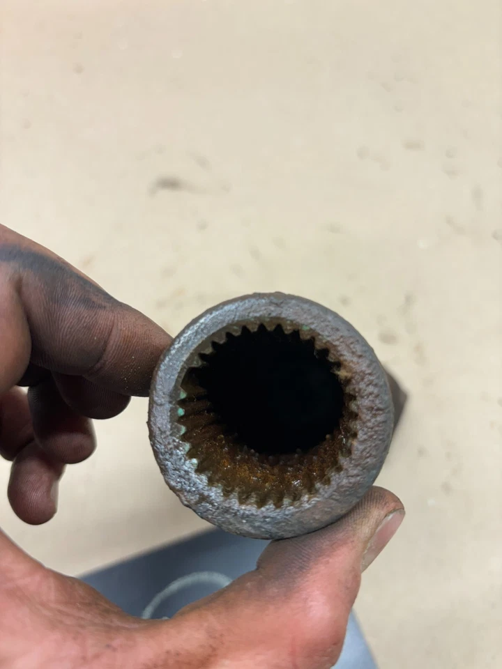 Ford F250 F350 Bw1356 1987-1997 caja de transferencia eje de transmisión piñón de yema Foto 4 de 4