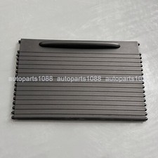 Fit For 03-10 Porsche Cayenne Front Console Cup Holder Roller Blind Cover Black