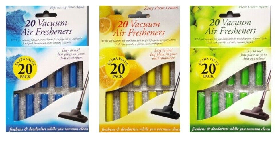 Vacuum Air Fresheners Hoover Dust Bags Filter Cleaner Scented Freshner