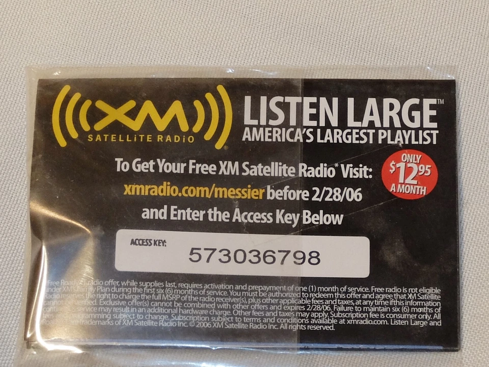 New York Rangers 2006 promocional XM radio Mark Messier Pin Foto 2 de 2