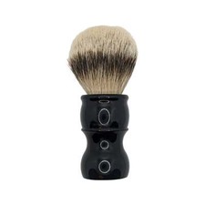 Beacon Pure Badger Shaving Brush Black, 24mm - by West Coast Shaving Used 
