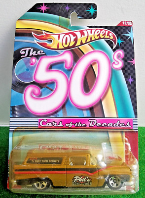 Hot Wheels Cars of Decades '50s 8 Crate Phil's 1:64 auf Blisterkarte 12/32 OVP