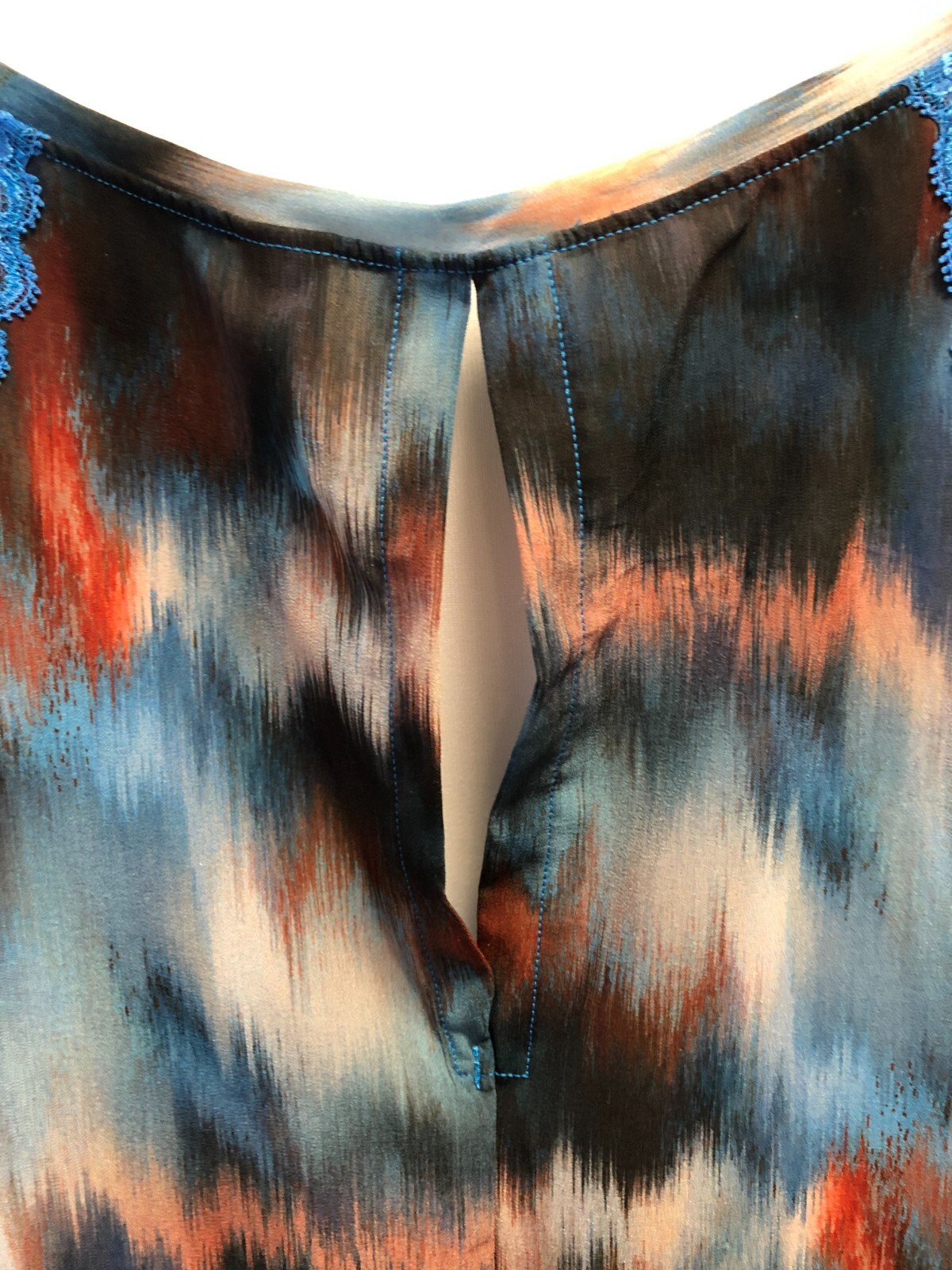 Wacoal Camisole Blue Floral Blur S Non Wired Non Padded BNWT image 5