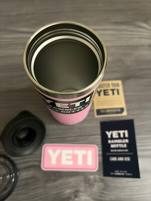 YETI Rambler 18oz Bottle, Vacuum Insulated, Stainless Steel Chug