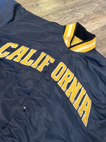 Vintage California Golden Bears Starter Satin Jacket Men’s Xl Nice 80’s - Picture 5 of 18