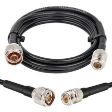 6ft N Male To N Female Cable 50 Ohm Kmr240 Low Loss N Connector Coax Extension C