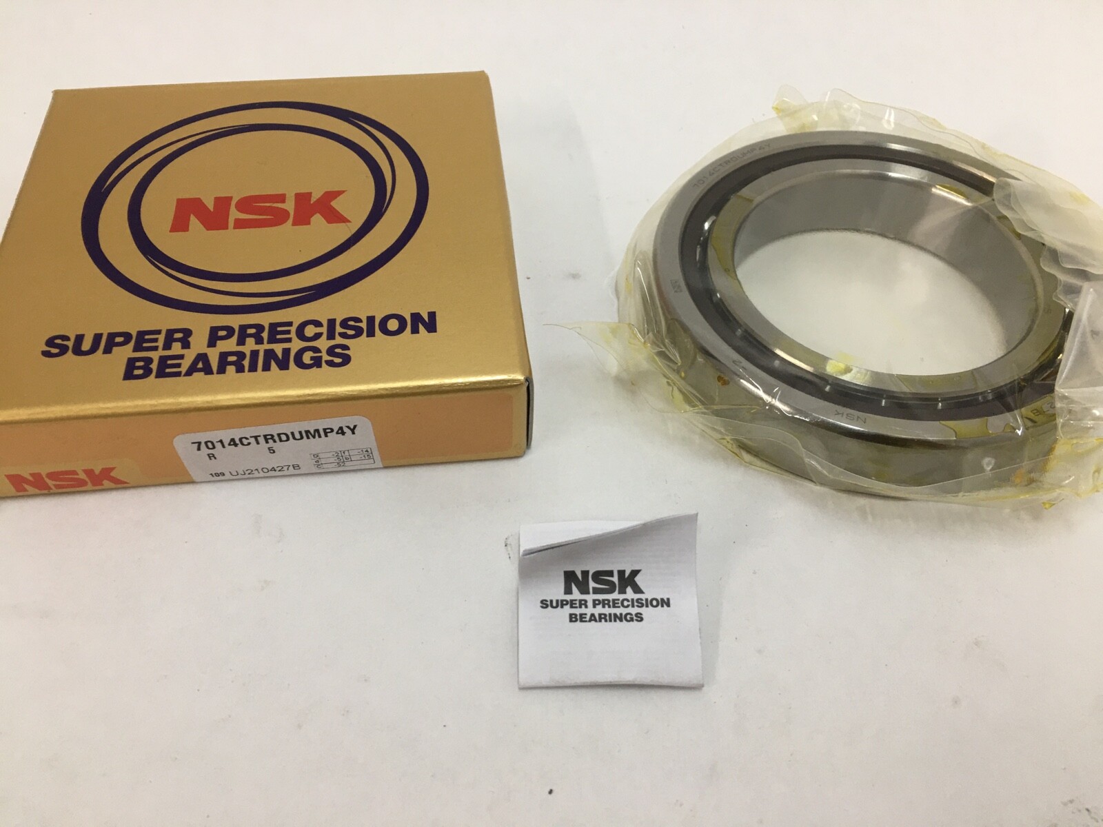 NSK 7014CTRSUMP4Y Angular Bearing 70x110x20mm High Precision Made in England
