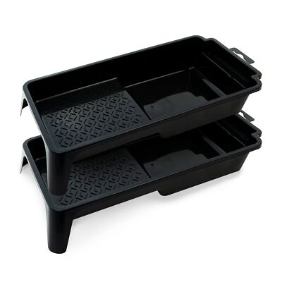 Paint Trays 4inch Paint Roller Trays Set 2pack Plastic Paint Pan For 4inch Rolle