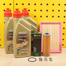 Husqvarna Svartpilen 801 Service Set Oil Filter Air Filter Castrol Power1 10w50
