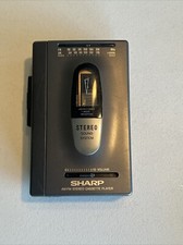 Sharp Walkman Radio/Cassette JC-170 GY  - FOR PARTS ONLY