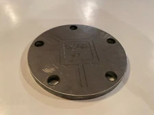 5 X 4 1/2"  Rim Wheel Mounting plate 3/8" DIY spare tire swing out XJ TJ Jeep