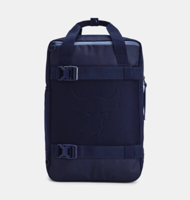 Under Armour Project Rock Duffle Bag Navy Blue | eBay