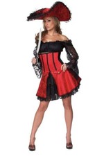 PIRATE Buccaneer Cute Womens adult halloween costume S/M