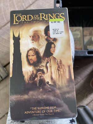 vhs tape sealed box set JRR TOLKEN Lord Of The Rings