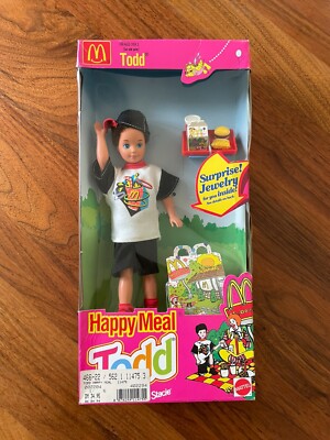 Happy Meal Todd - Barbie - Mattel 90ger - neu in ungeöffneter OVP