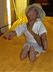 Cute, Vintage stuffed man farm worker doll, Storage Unit find — photo 4