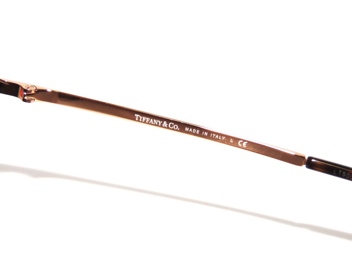 Tiffany & Co 4173 80153B 55 Havana Brown Gradient Sunglasses TF4173B Tiffany & Co. TF4193B XL (55 - 17) with Brown lenses and  main image 2