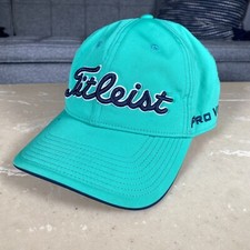 Titleist Prov1 FJ FootJoy Golf Green Adjustable Stretch Polyester Hat Cap