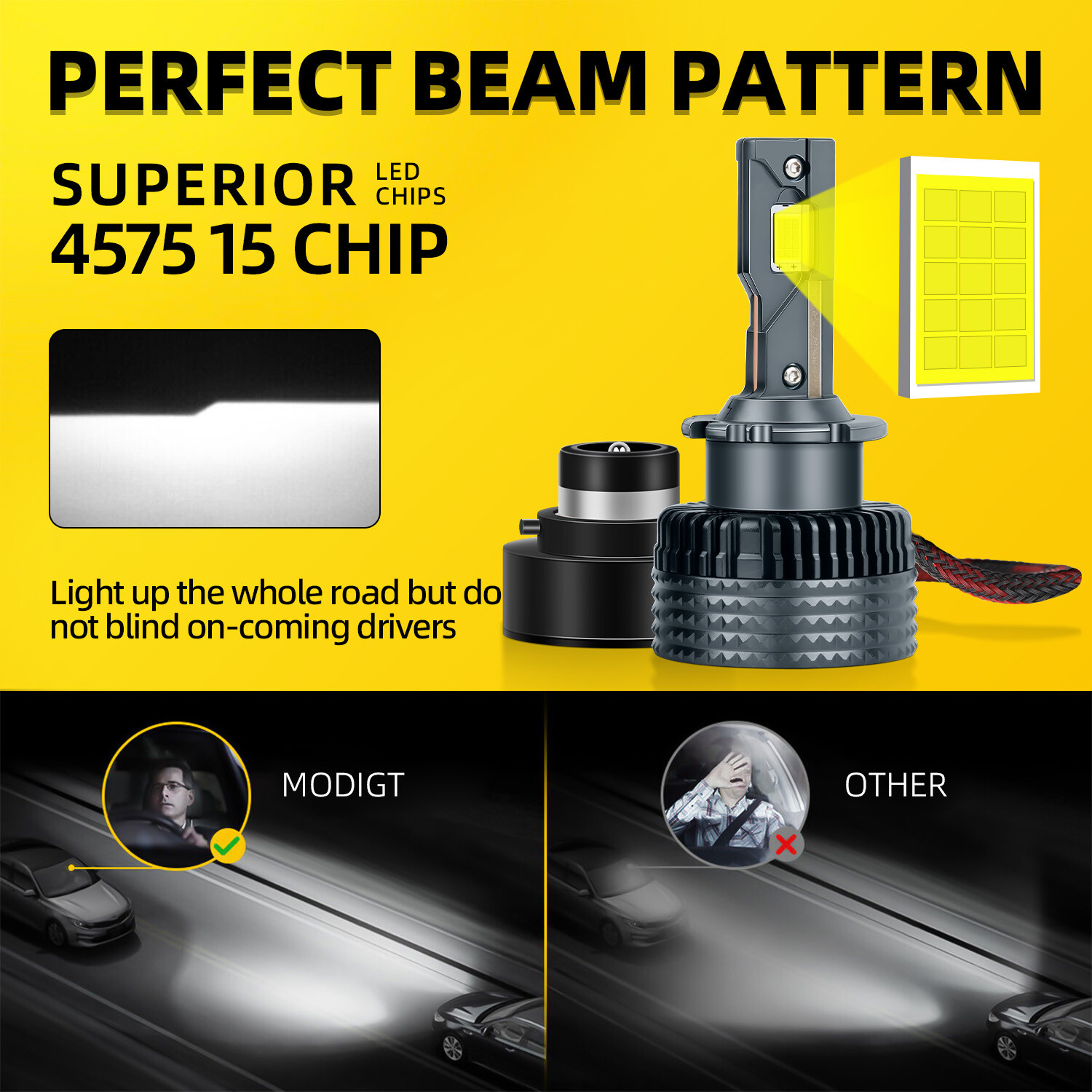 2X OEM D2S D2R LED Headlight Bulb Replace HID Xenon For Mazda CX7 CX9