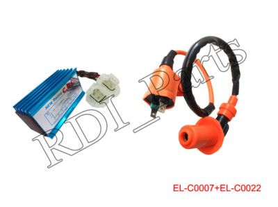 Performance Racing CDI Box & Ignition Coil for GY6 50cc-250cc ATV Bikes Go Karts