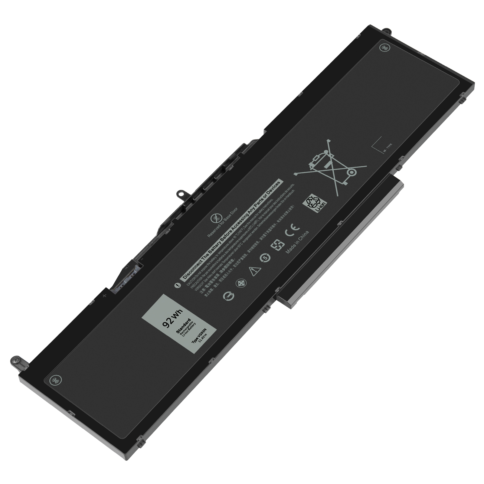 Cavo Batteria Per DELL Latitude 5580, 5590, Precision M3520 - Connettore Sostitutivo 25.7cm