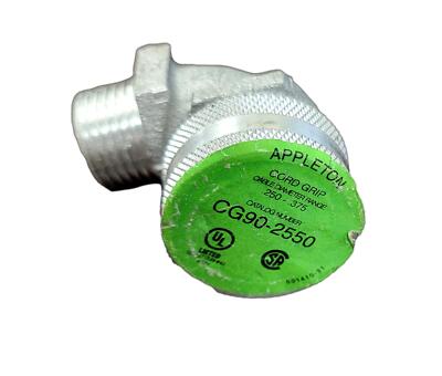 CG90-2550, APPLETON, Liquidtight Strain Relief Cord and Cable Connector ...