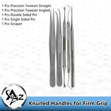 Best 5 Cricut Making Craft Vinyl Weeding Tools Set,Basic Stainless Steel DIY Kit