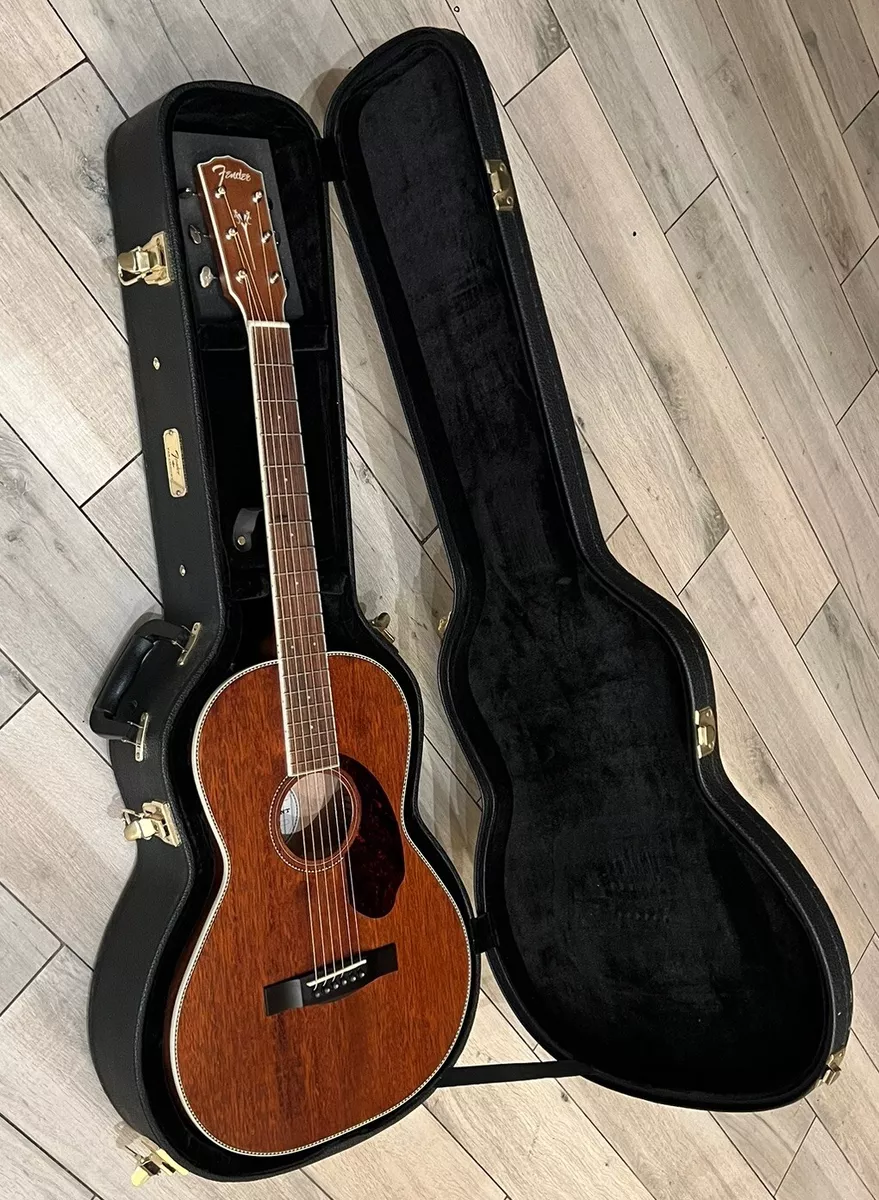 Fender pm2 parlor all mahogany deals