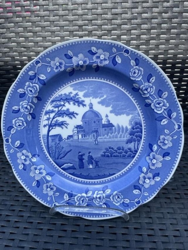 Spode Blue Room Italian Church Dinner Plate. New.