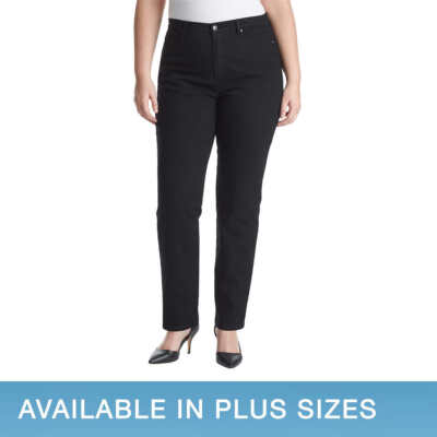 Gloria Vanderbilt Ladies' Amanda Stretch Denim Jeans Blue, Black, Red OR Green