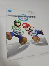 Nintendo Wii Mario kart Wii Replacement Instruction Booklet Manual Only No Game