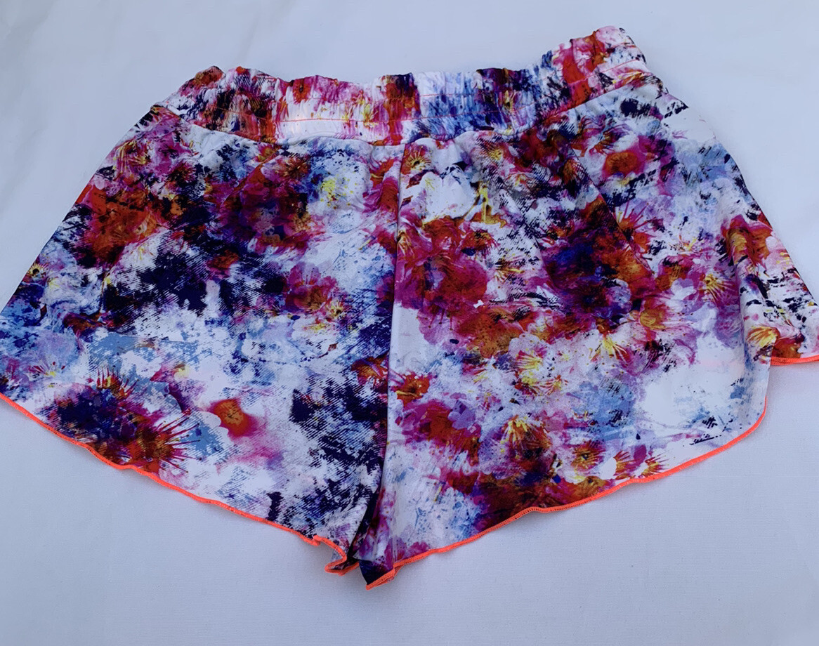 Athleta Hypersonic Sonar Running Shorts Size S Stretc… Gem