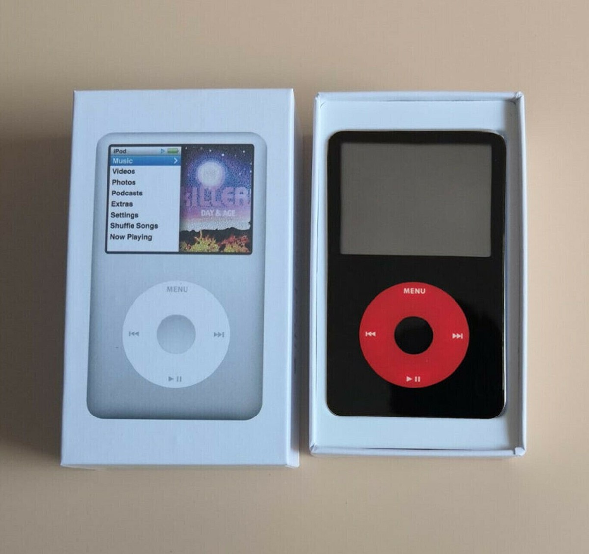 iPod Classic 第5世代 U2 SpecialEdition 30GB Apple iPod Classic Video 5th Generation Black/Red U2 Special