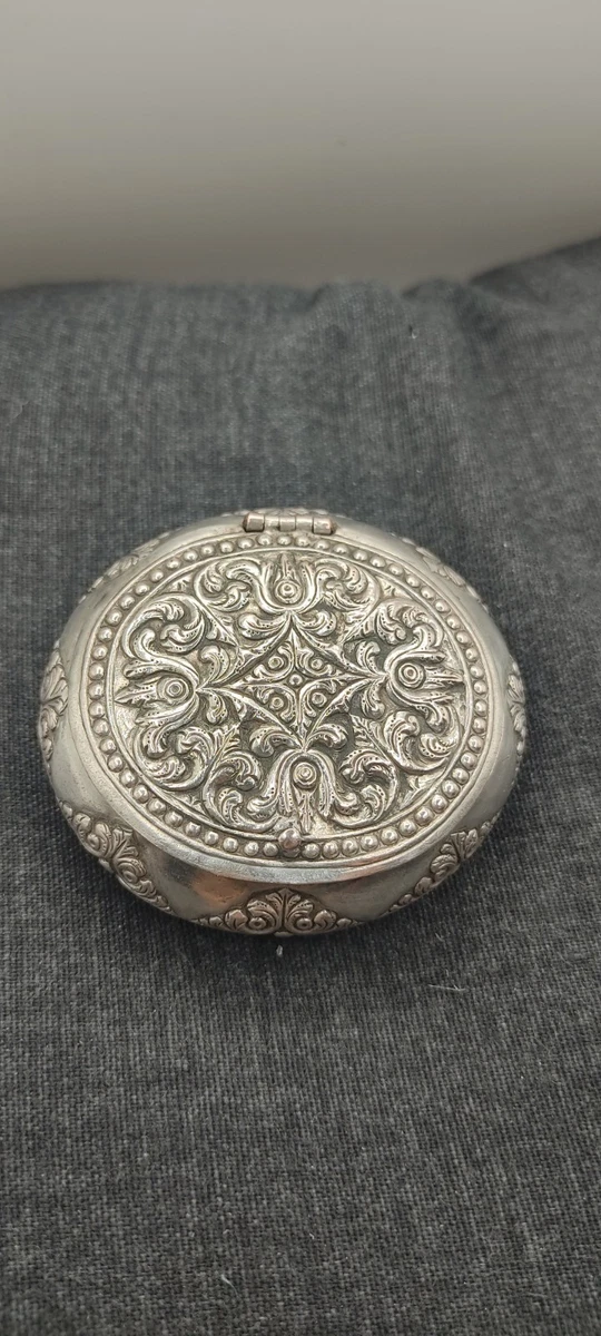 Jolie Broche En Argent Et Onyx Poinçon Sanglier