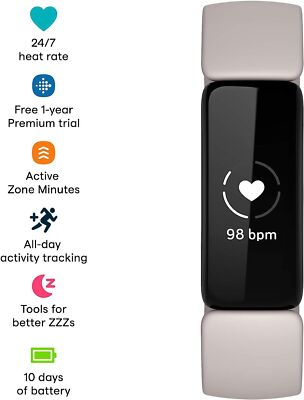 NEW Fitbit Inspire 2 Health & Fitness Activity Tracker FB418 Heart