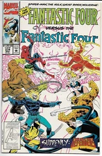 Fantastic Four #374 Marvel Comics Direct Edition Suddenly The Secret Defenders