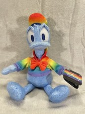 Donald Duck Rainbow Disney Collection Stuffed Plush NWT