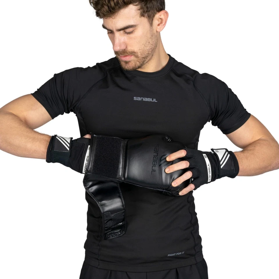 Envoltórios de mão de boxe em gel para homens e mulheres Muay Thai MMA kickboxing envoltórios rápidos boxe - Imagem 3 de 4