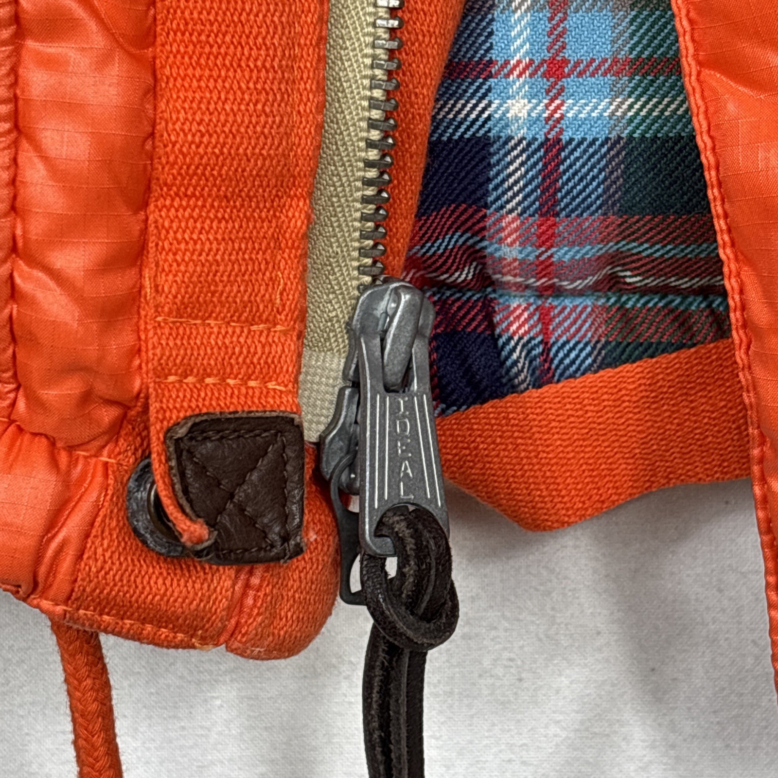 Vintage Polo Ralph Lauren RLPC Ski Club Puffer Down Vest Men's L Orange RARE NWT image 10
