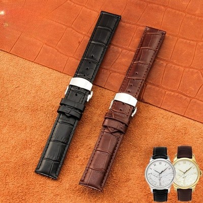 For Tissot 1853 Genuine Leather Watch Band Strap Butterfly Buckle 18 19 20 21 22
