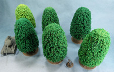 6 very large model trees for 25mm, 28mm wargames and Warhammer