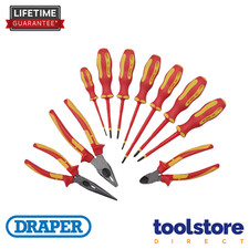 Draper 94859 XP1000 VDE Screwdriver and Pliers Set (10 Piece)