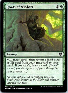 Roots of Wisdom Foil Kaldheim KHM #190
