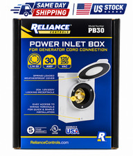 Reliance Controls PB30 30 Amp Power Inlet Box...